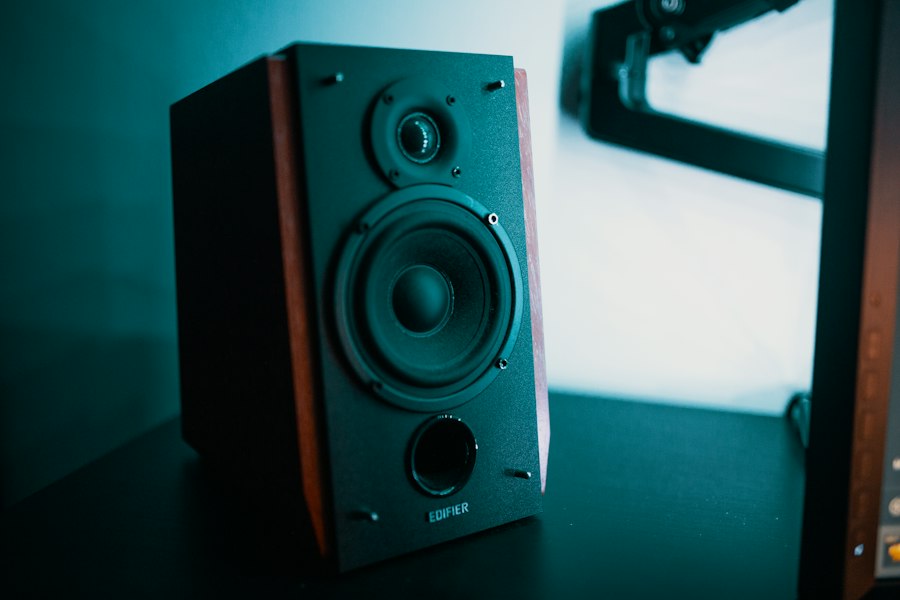 Audio system speakers