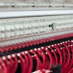 Organized network rack