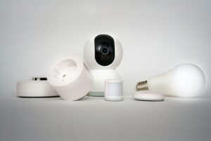 Affordable smart home devices: camera, smart plug and smart bulb
